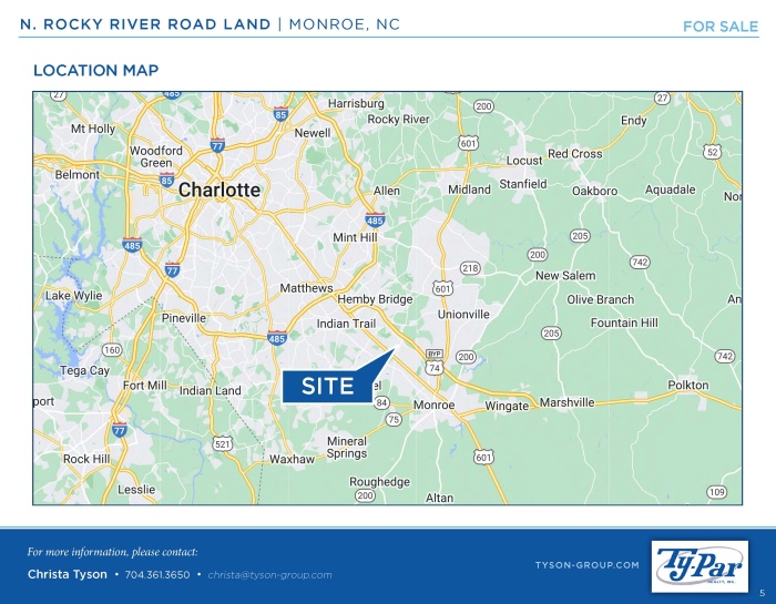 Rocky River Road, Monroe, North Carolina 28110, ,Land,For Sale,Rocky River Road,1082